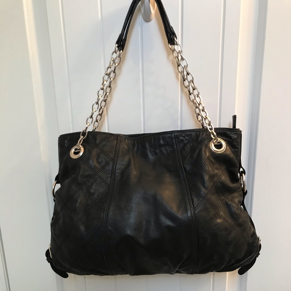 Roberta Gandolfi leather bag. Made in Italy.